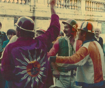 La Festa dell Vittoria del '77 - Ferruccio ha il giubbetto della Selva.