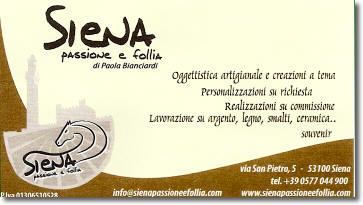 Brochure negozio