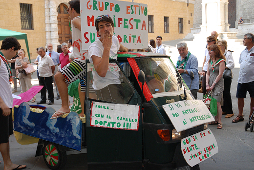 Corteo della Vittoria della Nobile Contrada dell'Oca.