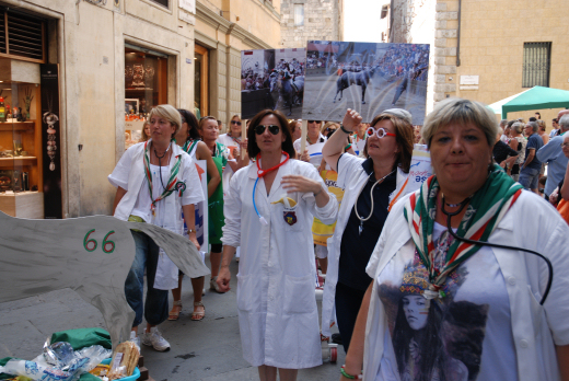 Corteo della Vittoria della Nobile Contrada dell'Oca.