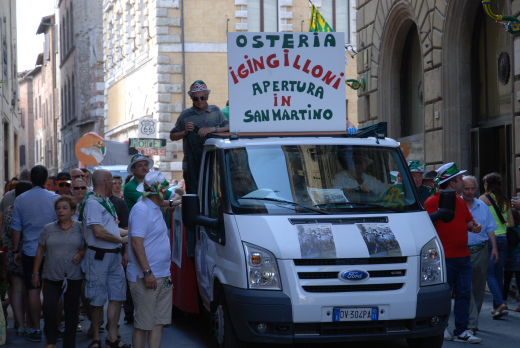 Corteo della Vittoria della Nobile Contrada dell'Oca.