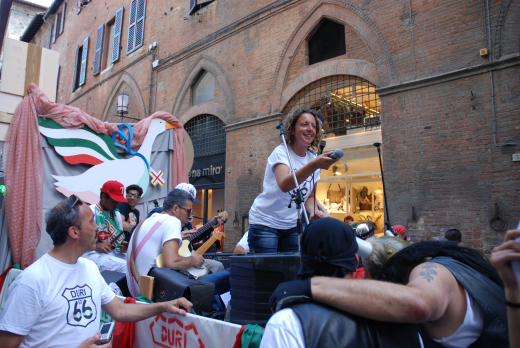 Corteo della Vittoria della Nobile Contrada dell'Oca.