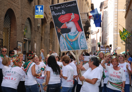 Corteo della Vittoria della Nobile Contrada dell'Oca.