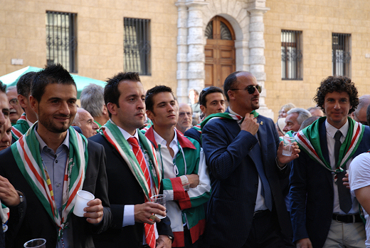 Corteo della Vittoria della Nobile Contrada dell'Oca.