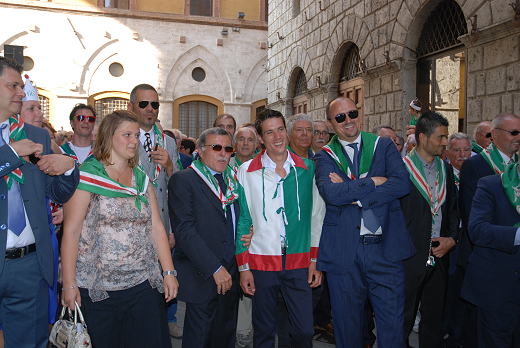 Corteo della Vittoria della Nobile Contrada dell'Oca.