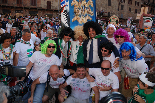 Corteo della Vittoria della Nobile Contrada dell'Oca.