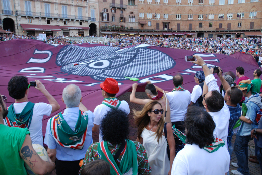 Corteo della Vittoria della Nobile Contrada dell'Oca.